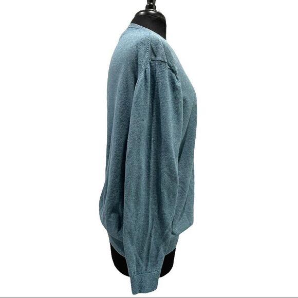 𝅺BONOBOS Slim Lightweight Feeder Stripe Crewneck Pullover Sweater Sz XL - Picture 5 of 15